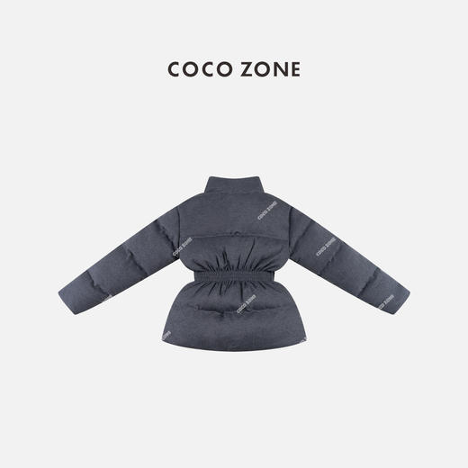 COCO ZONE 90鹅绒立领高级感收腰羽绒服CC2D2501 商品图1