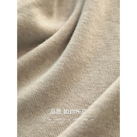 COCOBELLA简约气质V领针织衫女通勤松弛感小喇叭袖毛衣MZ3112 商品图4