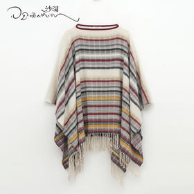 春末踏青单品｜氆氇手工斗篷