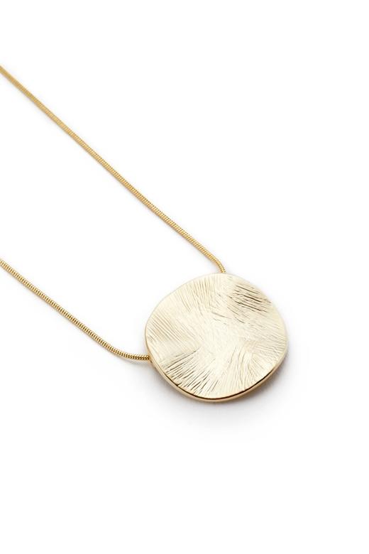 OUDAL奥黛儿 极简风几何金色项链 5315 商品图2