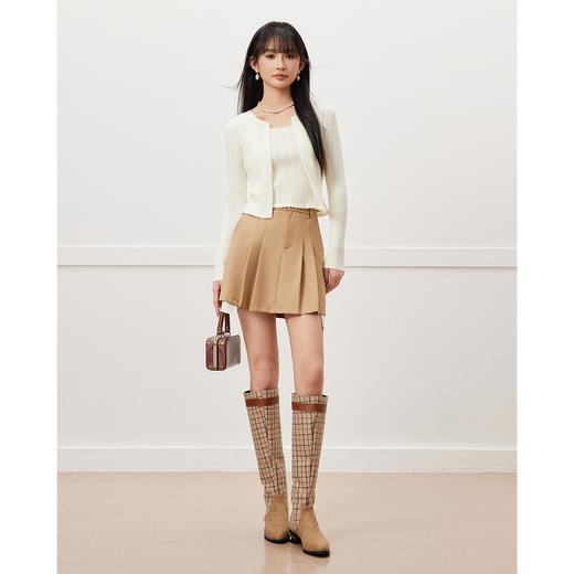 IEF/爱依服2025上衣 秋季 法式温柔小女人气质百搭毛织两件套A8828 商品图1