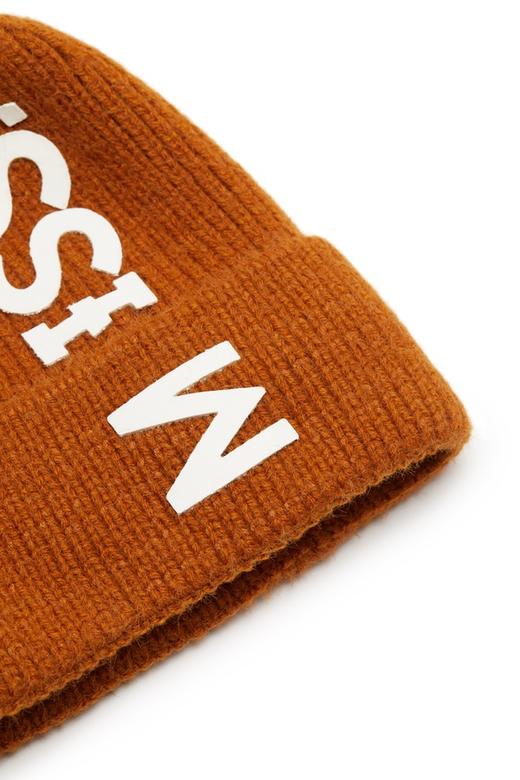 OCTAVIA 字母毛球卷边针织帽 5649 商品图3