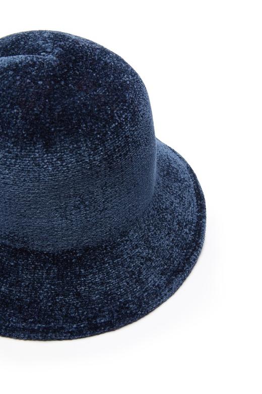 OCTAVIA 蓝色雪尼尔盆帽 5653 商品图2