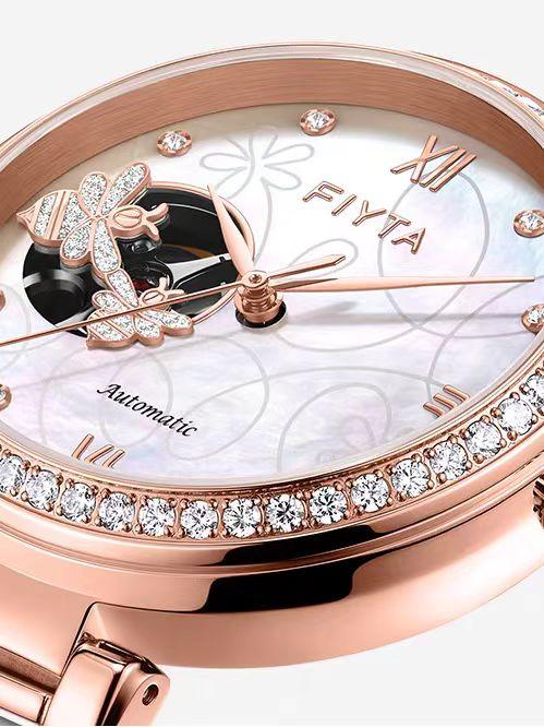 飞亚达女士镂空机械表 商品图2