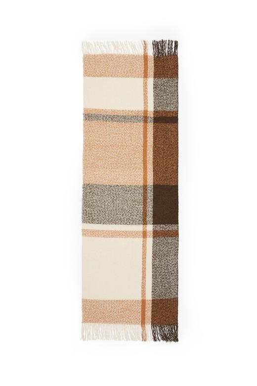 OCTAVIA 拼色条纹流苏围巾 5013 商品图2