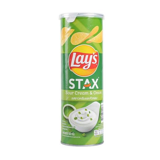 Lay's 乐事无限酸奶油洋葱味桶装薯片 100g/桶 商品图0