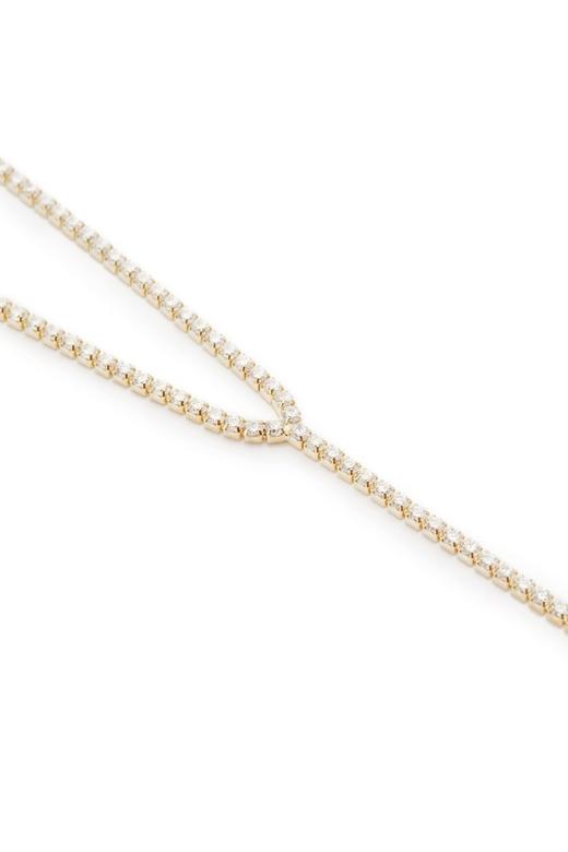 OCTAVIA Y形锆石长项链 5675 商品图2