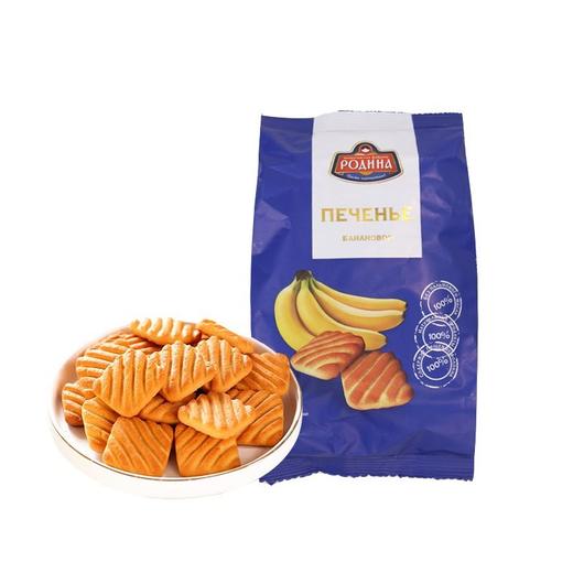 罗迪纳 香蕉味饼干 210g/袋 商品图0