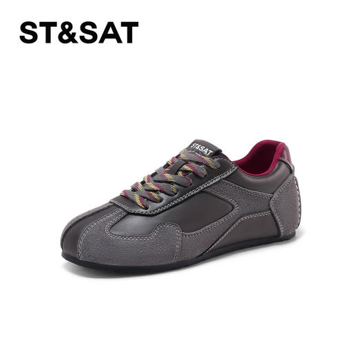 星期六舒适休闲百搭平底拼色德训鞋SSC3112CIK 商品图6