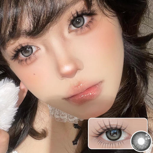 DORAGINA / 甜萌黑糖 / 美瞳年抛 / 2片入 / 14.5mm / 双倍明显扩瞳 商品图1