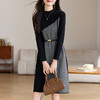 CC-ML-9913气质针织连衣裙女秋冬2024新款洋气小个子内搭气质毛衣裙打底裙 商品缩略图0