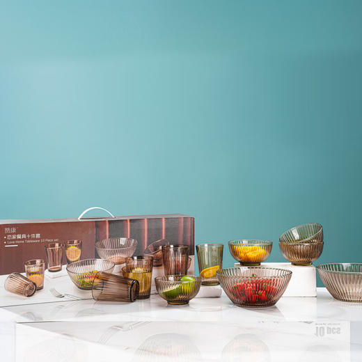 赞康  恋家餐具十件套Z-LY-L10 商品图1