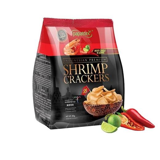 啪啪通 冬阴功味虾片 40g/袋 商品图0