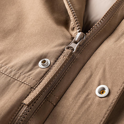 罗蒙秋冬男装羽绒服男士休闲连帽不可卸纯色短款保暖外套羽绒服男 商品图5