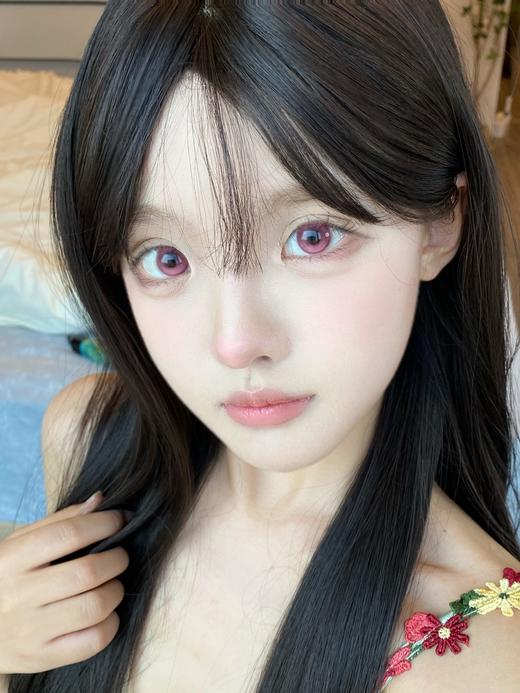 CN花花兔 半年抛 腥红之月 直径14.2mm着色13.6mm 商品图1