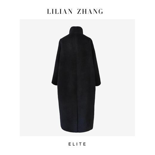 E-定制——“时尚轮回”——轻奢名媛——Oversized长羊毛大衣 2406005 商品图4