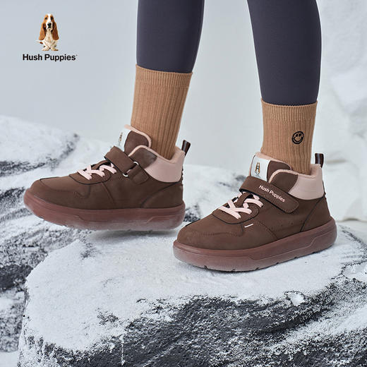 测评优品-暇步士 儿童加绒保暖棉鞋 棉靴 运动鞋 雪地靴 商品图5