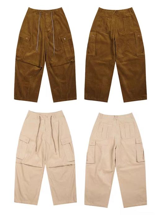 OADB/A32470A005/灯芯绒伞兵裤 商品图3