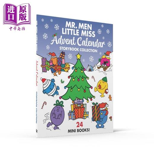 【中商原版】奇先生妙小姐新年新年倒数书Mr. Men Little Miss Advent Calendar 英文原版 儿童活动书 绘本故事进口童书 商品图1