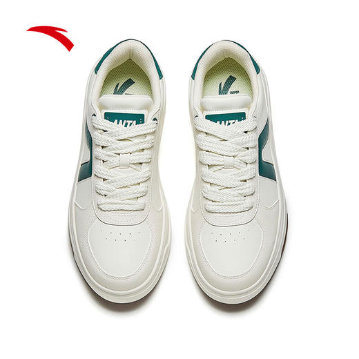 安踏A道丨低帮板鞋男冬季小白鞋运动鞋男鞋112448023 商品图6