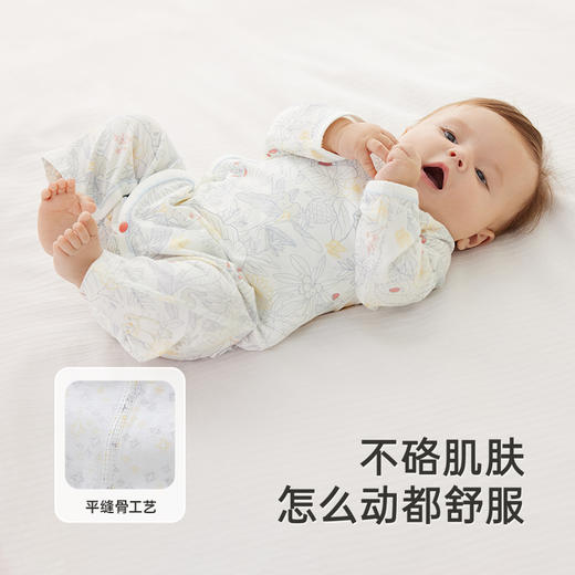 英氏婴儿哈衣四季款连体衣宝宝和尚服四季爬服春秋纯棉 商品图4