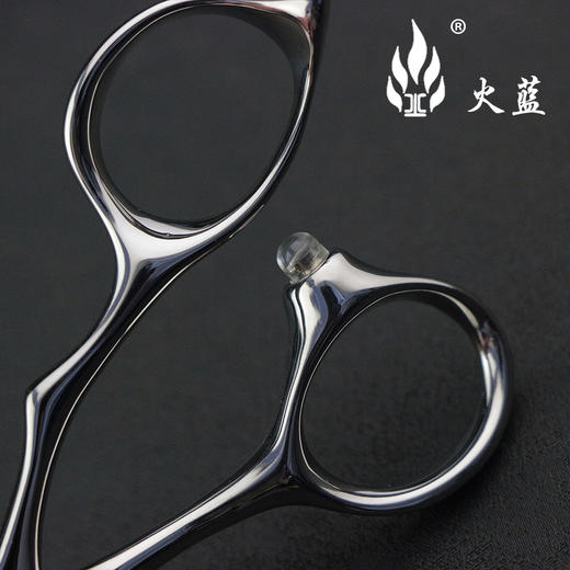 【火蓝系列】锯齿剪纳米齿精剪终身不跑发 LHB.600V4 商品图2