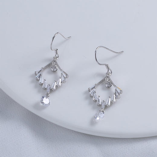 【宏艺珠宝】心恋星辰·银s925耳饰 商品图0