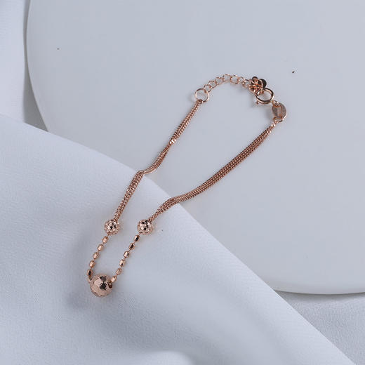 【宏艺珠宝】星云璀璨·18K金手链 商品图2