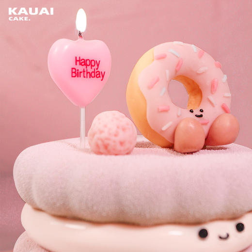 烤爱·生日蛋糕·【Emoji系列】Emoji&小甜甜慕斯 可爱女生 儿童 生日蛋糕 【深圳同城配送】 商品图1