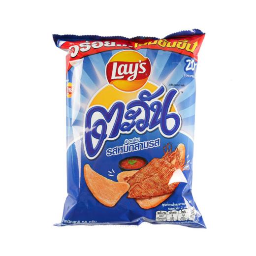 乐事 鱿鱼味脆片膨化食品 56g/包 商品图2