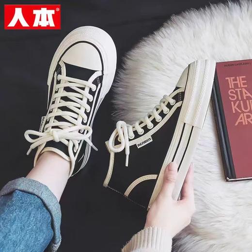 2F人本冬女款帆布鞋 商品图0