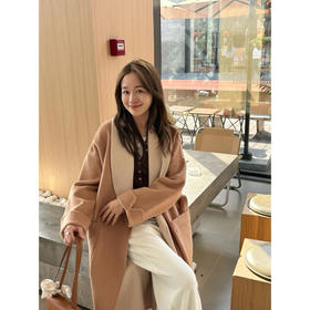 25特价 2411202    驼绒 双面大衣