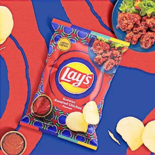 乐事(Lay's) 韩式烤鸡味薯片 184.2g/袋 商品图2