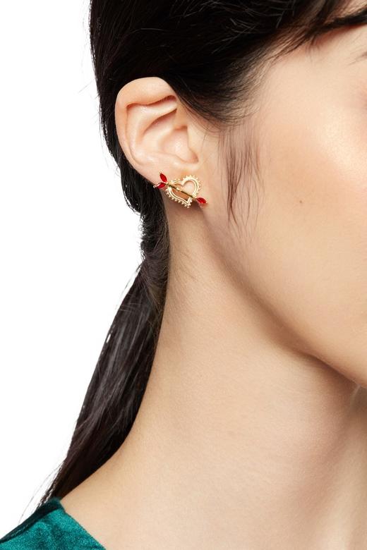 OUDAL奥黛儿 丘比特的箭个性耳环 5774 商品图0