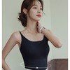 【舒适自带垫！防走光/不跑杯】一体式无钢圈吊带背心女，360°贴合人体曲线，自带胸垫，零束缚，舒适呵护。美背内衣，防走光，性感加分！ 商品缩略图5