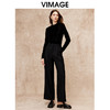 VIMAGE纬漫纪气质立领舒适柔软打底百搭上衣冬新款V2213838 商品缩略图1