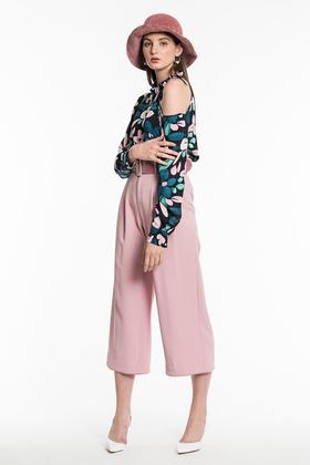 SUMMER & SAGE 粉色针织渔夫帽 4722