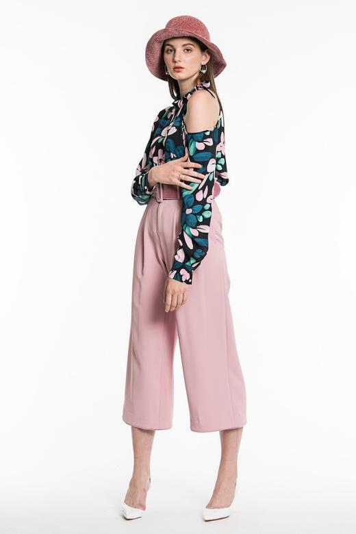 SUMMER & SAGE 粉色针织渔夫帽 4722 商品图0