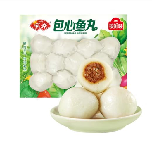 【亚欧超市】安井锁鲜包心鱼丸240g/袋 商品图0
