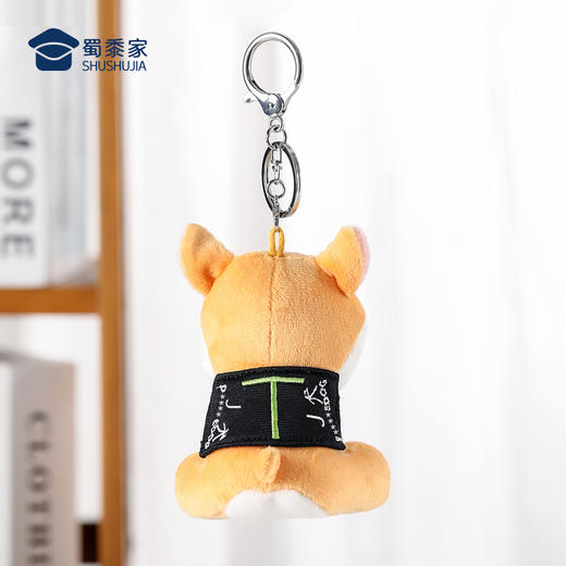 【坐姿柯基钥匙扣】创意毛绒钥匙扣男女包包汽车挂件 商品图8