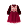 【新年季】迷你巴拉女童亲肤柔软新中式夹棉甜美网纱连衣裙 商品缩略图4