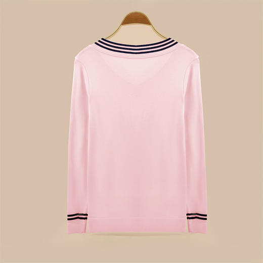 雅黛丽保暖内衣女上衣贴身薄款显瘦打底衫可外穿秋冬季内搭秋衣 商品图3