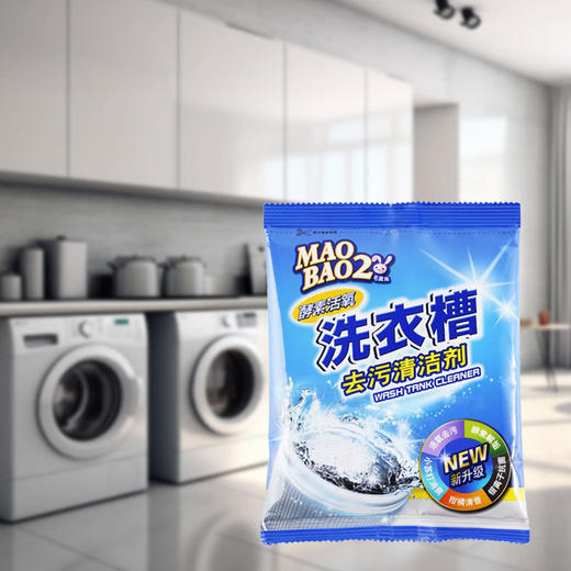 MM 山姆 毛宝兔 酵素活氧 洗衣槽去污清洁剂 250g*6 商品图1