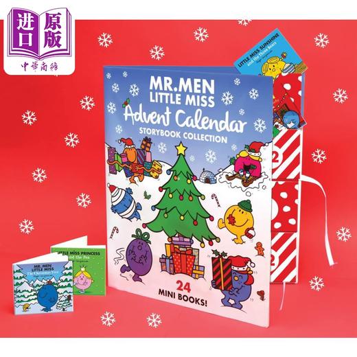 【中商原版】奇先生妙小姐新年新年倒数书Mr. Men Little Miss Advent Calendar 英文原版 儿童活动书 绘本故事进口童书 商品图2