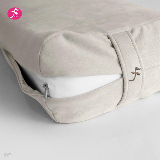 一梵瑜伽抱枕麂皮绒再生海绵长形枕抱枕  70x28x14cm/个 商品图6