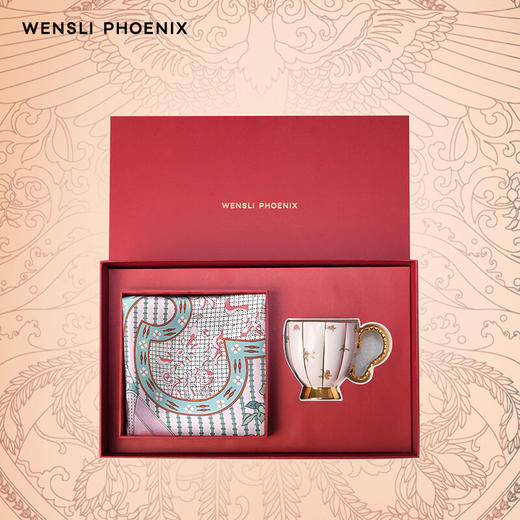 万事利  高端丝瓷套装-华贵天成 商品图1