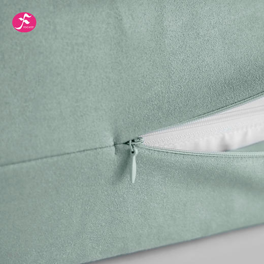 一梵瑜伽抱枕麂皮绒再生海绵长形枕抱枕  70x28x14cm/个 商品图10