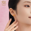 「LOVESTAR-爱的礼物」爱羽成蝶足金耳饰 5G工艺黄金蝴蝶耳钉【Y】 商品缩略图3