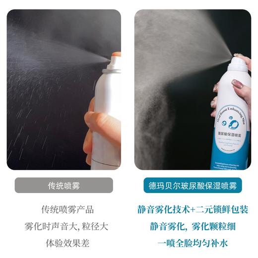 【福利购】300ml德玛贝尔玻尿酸保湿喷雾 保湿修护 滋养肌肤 敏感肌适用 商品图3