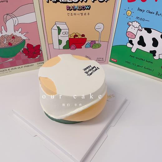 背心大肚男卡通搞怪蛋糕-低糖处理无添加 商品图1